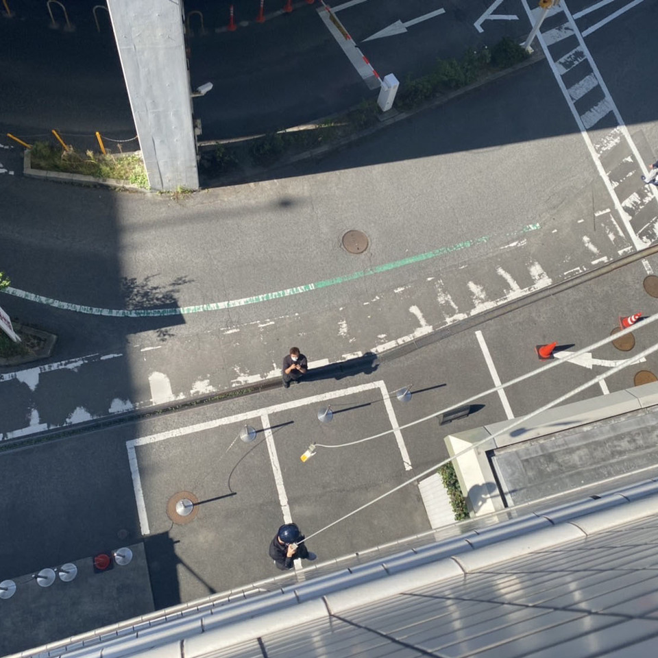 点検の様子の画像