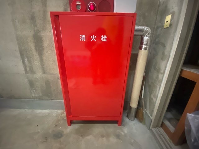 移動式泡消火設備から屋内消火栓設備への画像